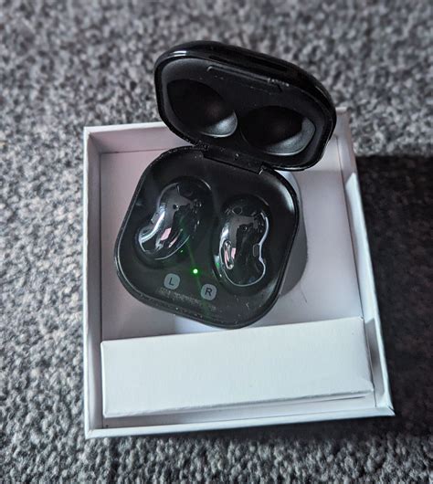 Samsung Galaxy Buds Live Mystic Black Ebay