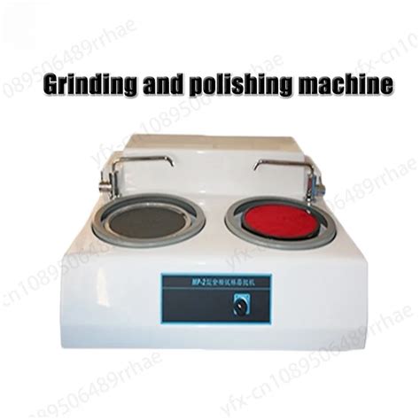 double plate desktop grinding  polishing machine mp  sample