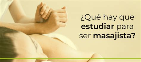 Para Ser Massagista Precisa De Faculdade - Qué hay que estudiar para ser masajista ️ Incluye VÍDEO