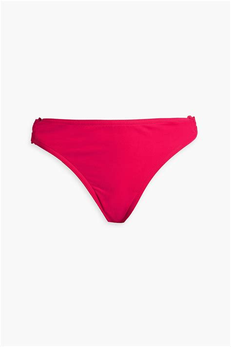 Zimmermann Separates Sculpt Low Rise Bikini Briefs In Fuchsia ModeSens