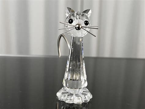 Swarovski Figur Katze Cm Top Zu Sw