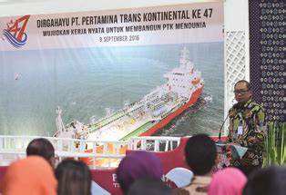 Pt Pertamina Trans Kontinental Siap Mendunia Pertamina