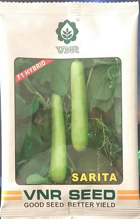 Vnr Seeds Bottle Gourd Sarita Seeds Usage For Cultivation At ₹ 60