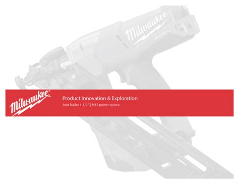 Milwaukee Tool | Innovation Process Presentation on Behance