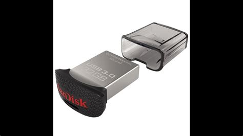 Sandisk Ultra Fit Cz43 32gb Usb 3 0 Low Profile Flash Drive Unboxing Youtube