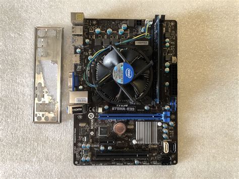 Материнська плата MSI B75MA-E33+Core i7 3770+8gb DDR3: 2 700 грн ...