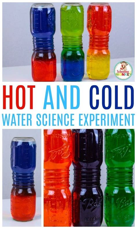 How To Do The Hot And Cold Water Density Experiment Water Experiments