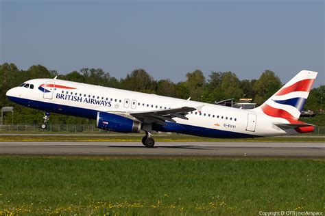 British Airways Airbus A320 232 G EUYI Photo 569123 NetAirspace