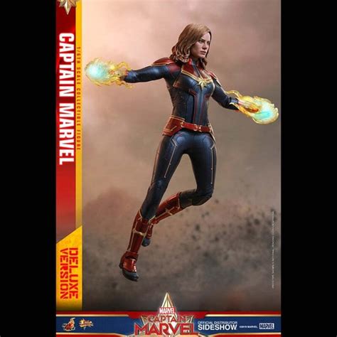 HOT TOYS Captain Marvel DELUXE Version MMS522 1 6 Scale Figure NEW