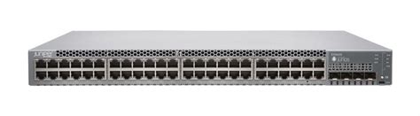 Juniper EX3400 Ethernet Access Switch (48-Port PoE+ (740W) + 4x 10G SFP+ Uplinks) with 5-Year 24x7 Enterprise Support [STACK-KIT] (EX3400-48P-4X-5YR-STACK-KIT)