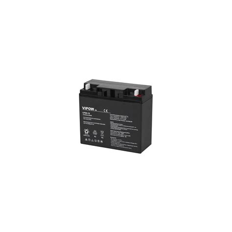 Оловен гел акумулатор 12V, 20Ah, необслужваем, 181x77x167 mm - eMAG.bg