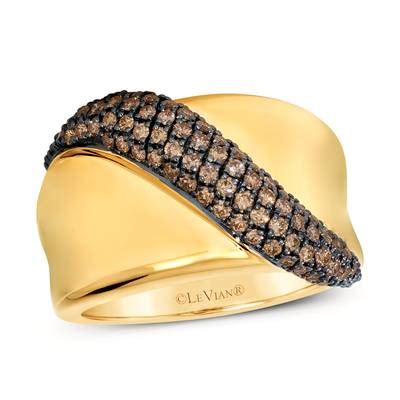 K Strawberry Gold Ring Nude Diamonds TSXX Le Vian