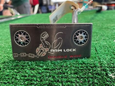 Used Odyssey Arm Lock Double Wide Right Putter Sidelineswap Buy And