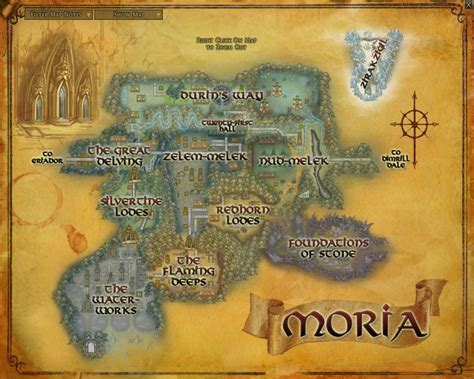 The Drowned Treasury Areas Lord Of The Rings Online Zam