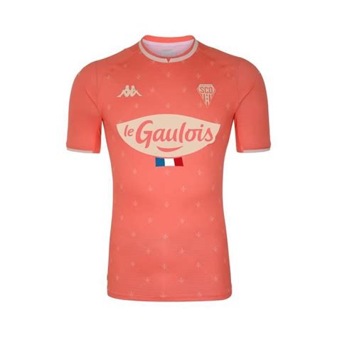 Kappa Maillot Kombat Third Angers SCO Enfant Orange Cdiscount Sport