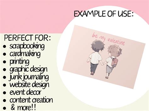 15 Kawaii Chibi Gay Couples Clipart Bundle Commercial Use And Transparent Background PNG For