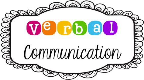 Communication clipart verbal communication, Communication verbal ...