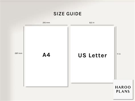 Monthly Planner A4 Us Letter Printable Inserts Mo1p Etsy