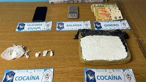 Secuestraron más de 1 kilo de cocaína en Chacabuco De Chivilcoy