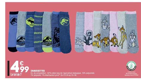 Promo Chaussettes Chez Aldi Icatalogue Fr