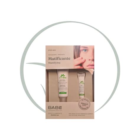 BABE COFFRET STOP AKN CRÈME MATIFIANTE SPOT CONTROL GEL OFFERT