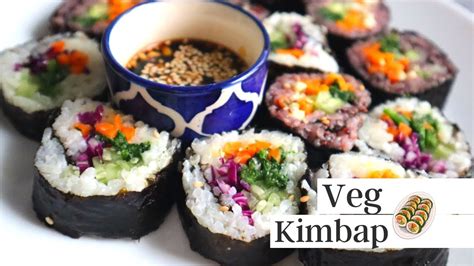 How To Make Gimbap Aka Kimbap Veg Kimbap Korean Recipe In Hindi