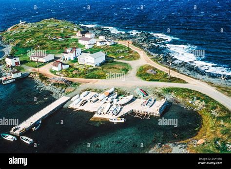 Aerial Image Of Twillingate Newfoundland Canada Stock Photo Alamy