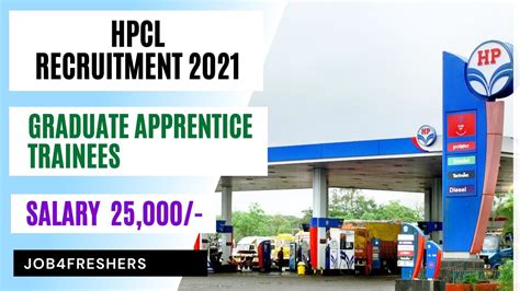 HPCL Recruitment 2021 Graduate Apprentice Trainees BE B Tech