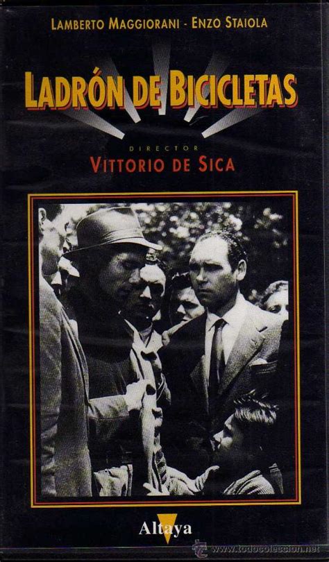 vhs ladrón de bicicletas vittorio de sica Comprar Películas de