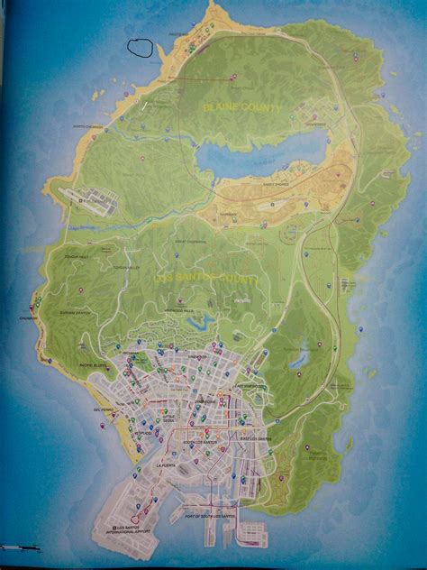 GTA 5 Full Map With Street Names