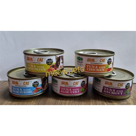 Sumo Cat Prefered Tuna Series Can Food 80g Sumocat Premium Wet Food