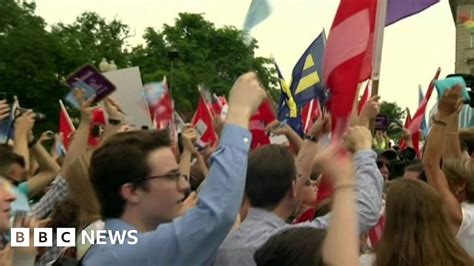 The Morning Gay Marriage Came To The Us Bbc News