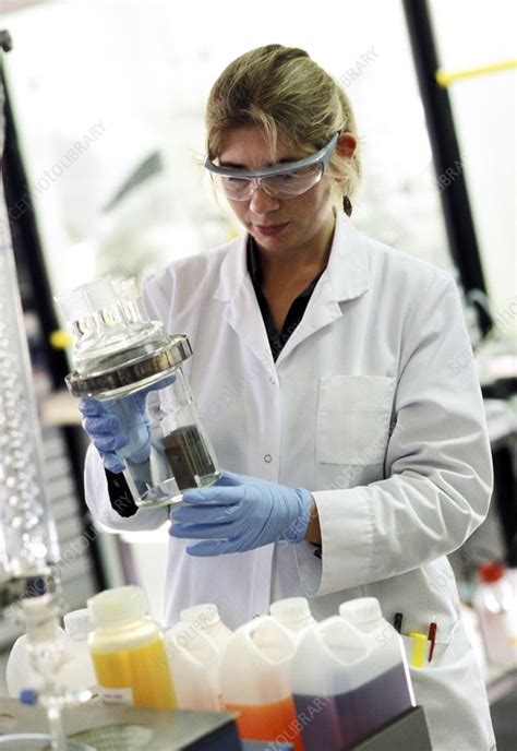 chemical testing stock image  science photo library