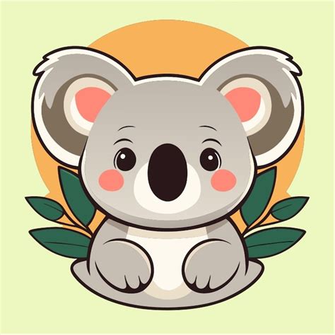 Premium Vector Cute Koala Vector Illustration