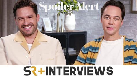 Jim Parsons And Ben Aldridge Interview Spoiler Alert Youtube