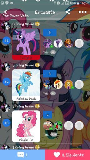 Resultados De La Encuesta Equestria Fan Club No Oficial Amino