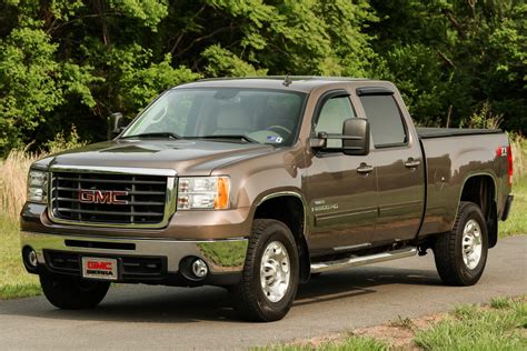 18k Mile 2008 Gmc Sierra 2500hd Slt Crew Cab Duramax Z71 4x4 For Sale