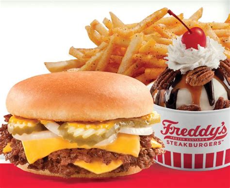 Freddy Frozen Custard And Steakburgers Menu Along With Price And Hours Menu And Prices