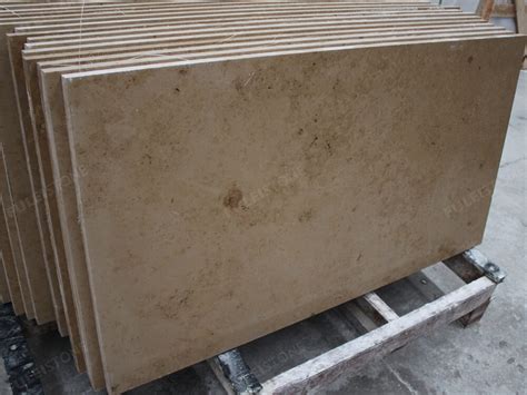 Polished Jura Beige Limestone Tiles From Germany Fulei Stone