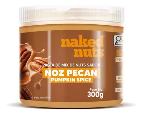 Pasta Mix De Nutz Noz Pecan Pumpkin Spice G Naked Nuts Mercadolivre