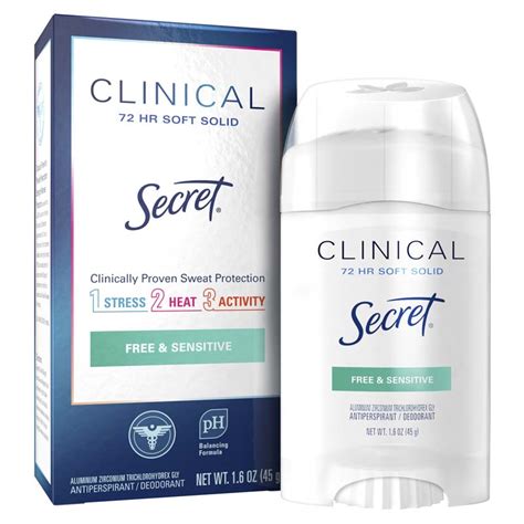 Clinical Strength Soft Solid Deodorant Secret