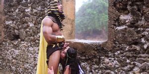 Latina Egyptian Goddess Queen Rogue Sucks Fucks Gets Nutted In By Her King Tnaflix