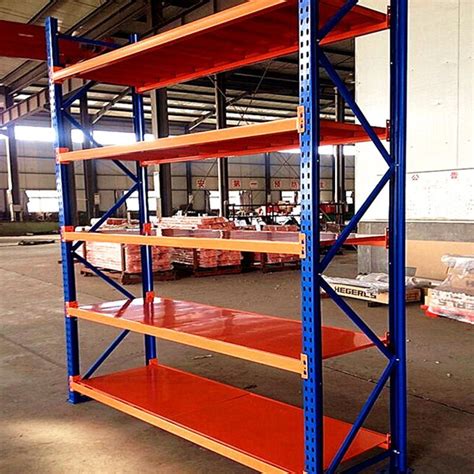 Industrial Stacking Heavy Duty Long Span Shelving Storage Metal Shelf