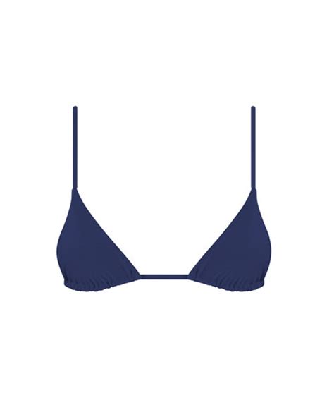 Navy Blue String Bikini Top Ark Swimwear