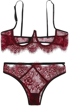 Xqtx Lingerie Sexy Women S Erotic Apparel Women Bra Set Polyester Lace Lingerie Straps Sissy