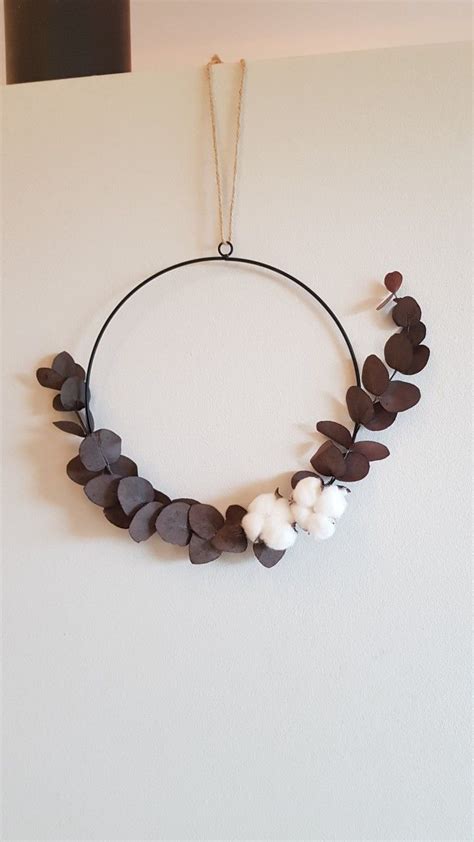 Kranz Moderner Kranz Hochzeitsdeko Wanddeko Etsy Decor Hoop Wreath