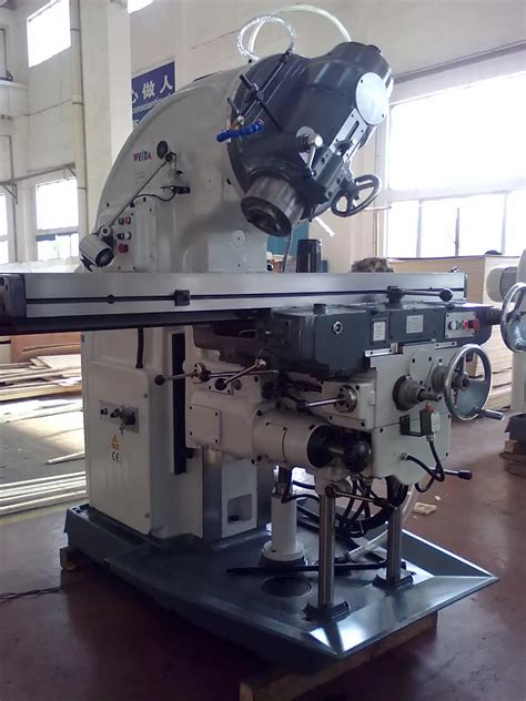 Universal Fresadora Vertical Turret Milling Machine Light Duty Travel