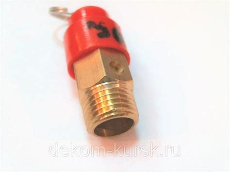 Клапан предохранительный Калибр компрессора КМ, КМК, 1/4", 8 bar У00103 ...
