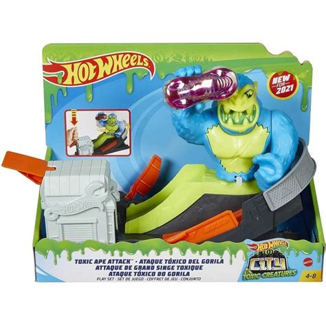 Mattel Hot Wheels Toksyczny Atak Goryla Gtt
