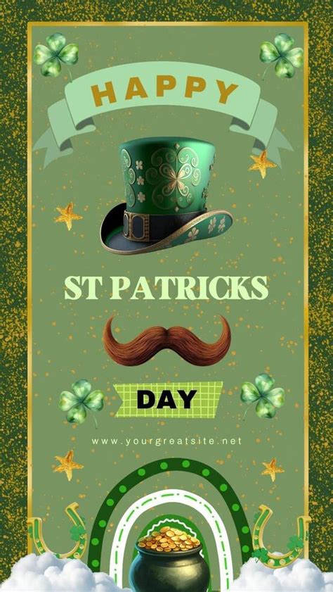 st patrick social media story for instagram 41895084 Template